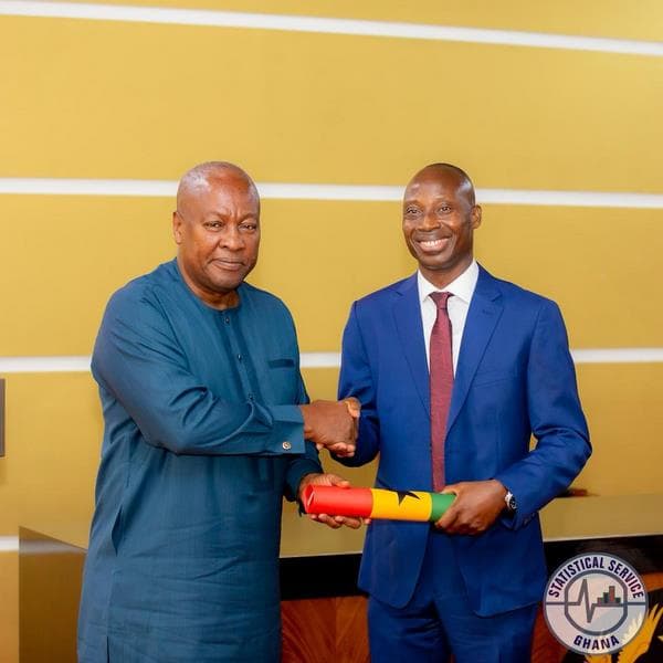 President Mahama swears in Dr. Alhassan Iddrisu as Govt Statistician