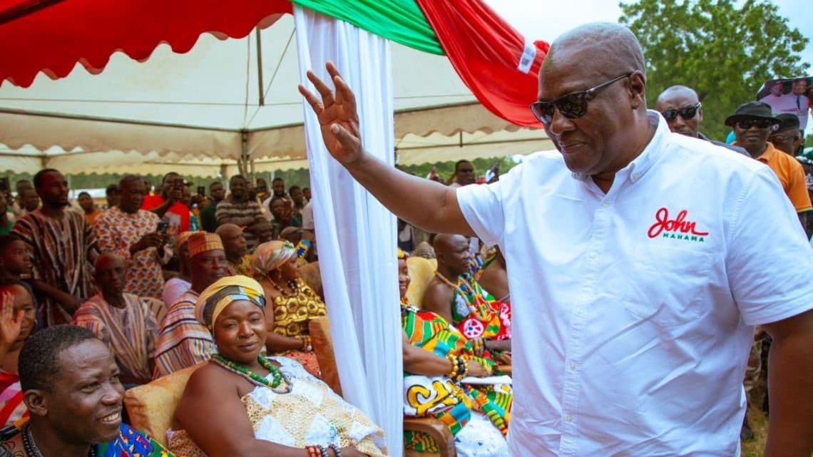 Mahama's 'Thank you' tour in Volta Region slated for January 2025