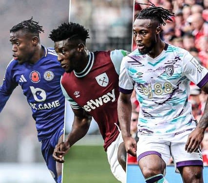 Ghanaian trio Fatawu, Kudus, and Semenyo rank in Premier League dribbling rankings