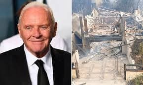 LA wildfires: Actor Anthony Hopkins' home 'destroyed'