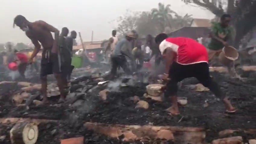 ashanti-region-fire-destroys-dozens-of-homes-in-nima-moke