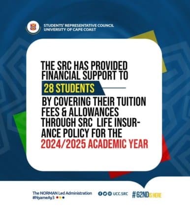 ucc-src-provides-financial-aid-to-28-students-for-2024-2025-academic-year