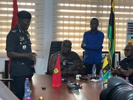 igp-dampare-engages-kotoko-executives-after-fans-death-during-nsoatreman-match