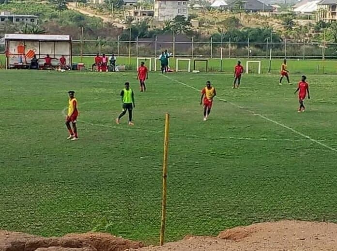 Low fans turn out as Kotoko resume training after GPL suspension