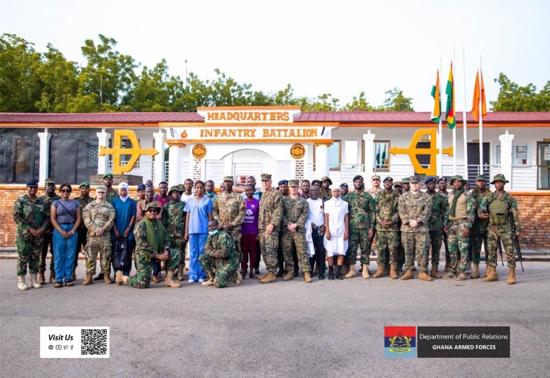 GAF, US Army conducts medical outreach at Kumbungu District